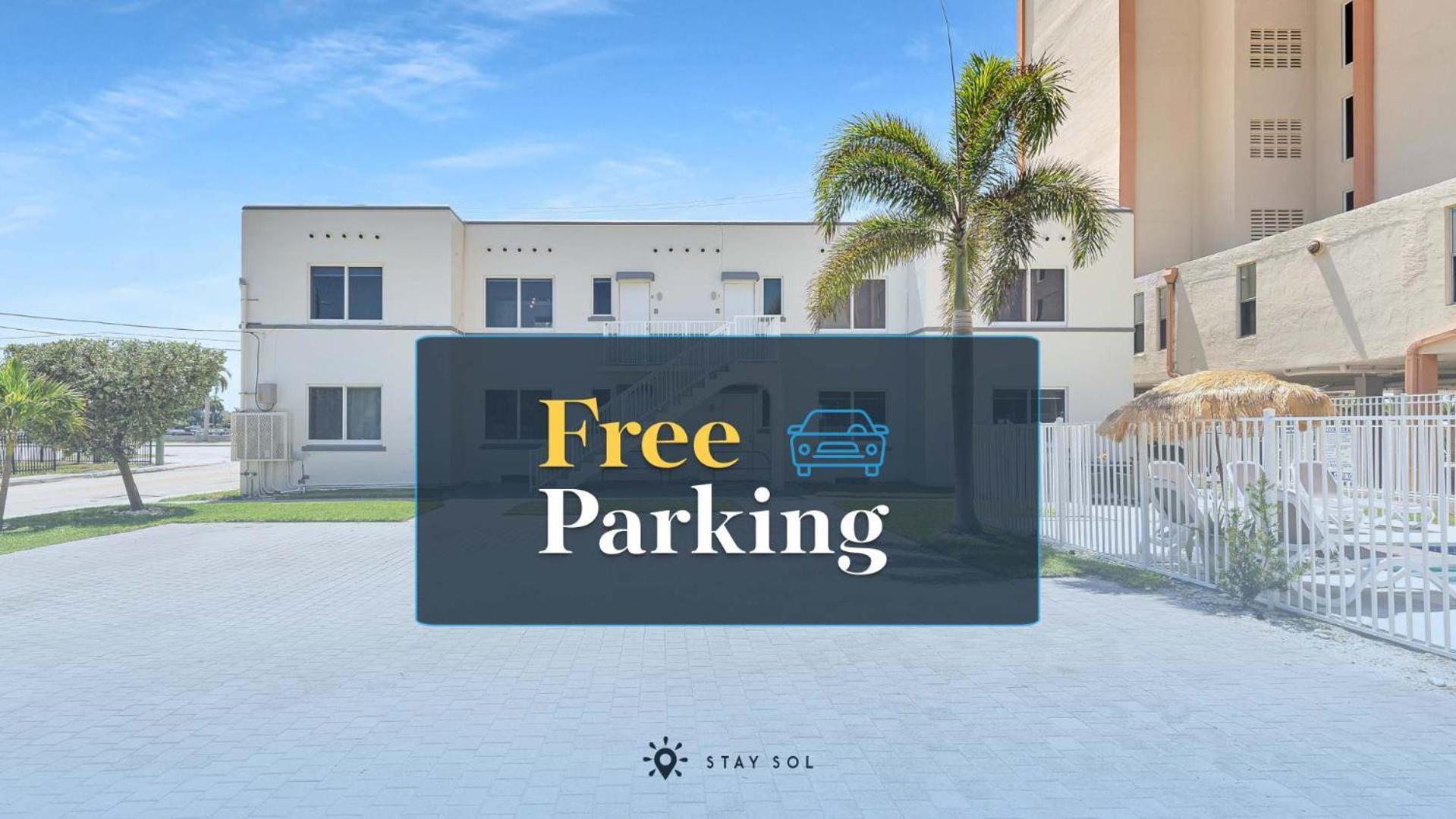 Free Parking, Bay View, Pool, Step To Beach Hollywood Exterior photo